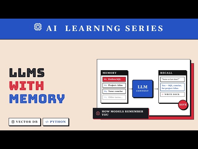 LLMs with Memory - AI Learning Series