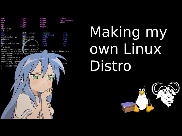 Making a (very minimal) Linux distribution from scratch!