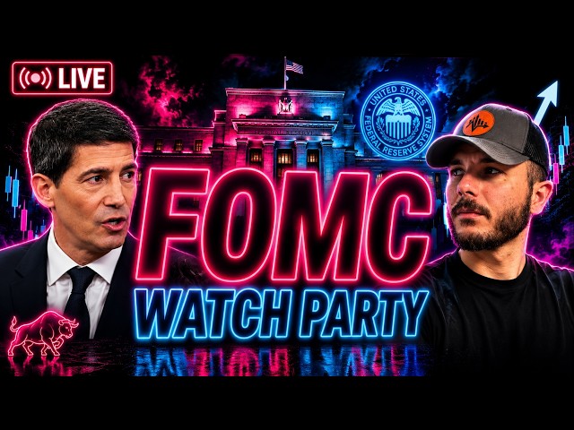 Bitcoin vs. The Fed: Live Analysis of FOMC Rate Decision!