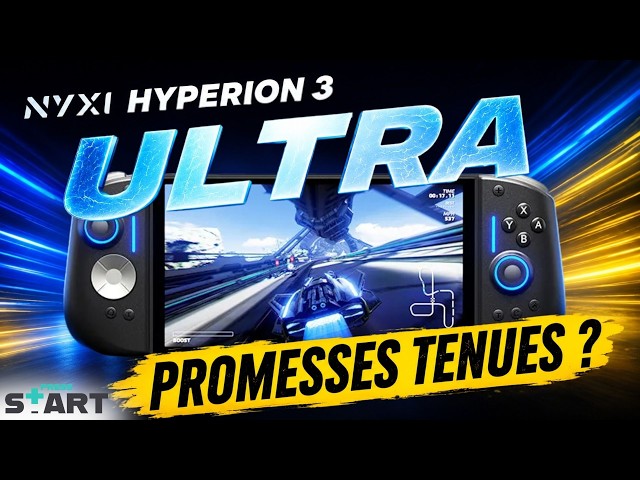 Mode souris, vibrations HD, NFC... La nouvelle HYPERION 3 ULTRA.