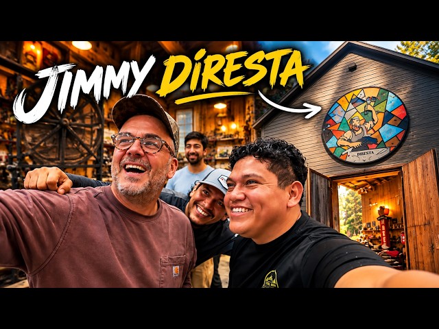 🤯 I met Jimmy DiResta in his workshop! - I never imagined it
