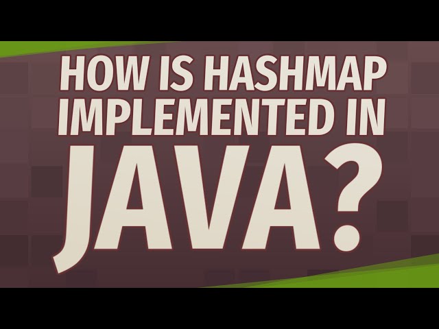 How is HashMap implemented in Java?