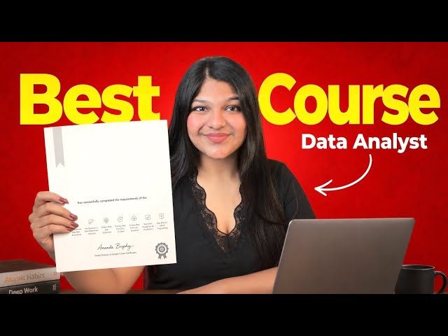 Best Courses to Become a Data Analyst | My HONEST Recommendation