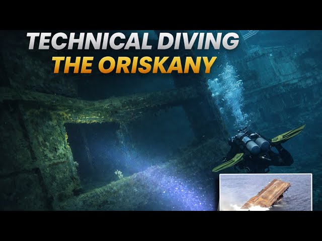 Inside the USS Oriskany | A Technical Deep Wreck Dive