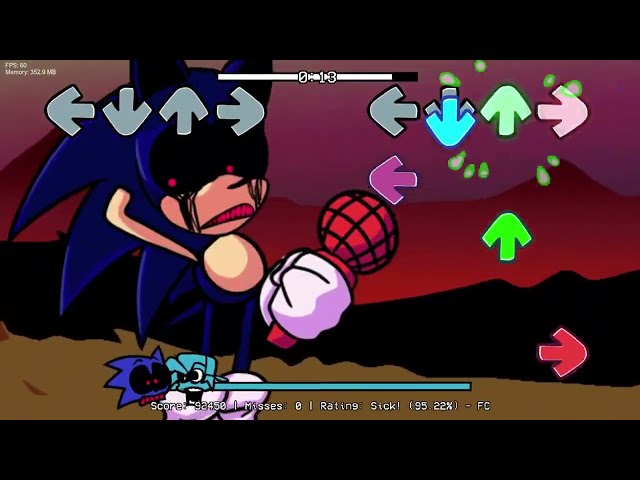 Friday Night Funkin Vs Breaking Point Mad As HELL/Sonic exe FULL WEEK (Online mod)