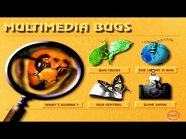 Multimedia Bugs (Windows software 1996)