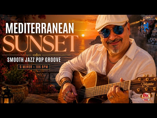 Mediterranean Sunset – Smooth Jazz Pop Groove in G Minor (106 BPM)