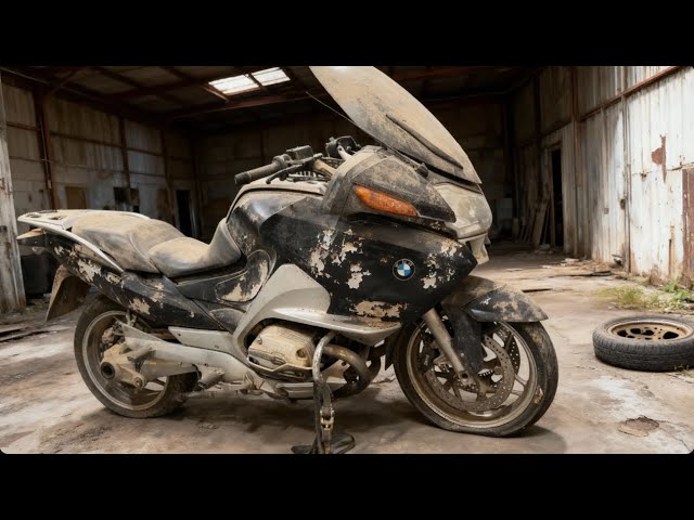 THE BMW TOURING 1200 FOR ONLY 1,700 USD – THE JOURNEY OF TURNING A PILE OF SCRAP INTO A SUPERBIKE