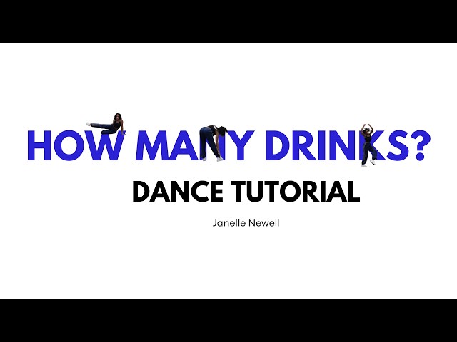 How Many Drinks Full Dance Tutorial | Commercial Hip Hop | Janelle Newell Choreography
