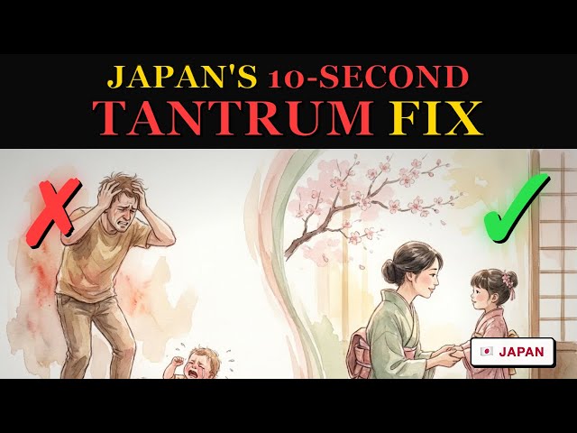 What Japanese Parents Say During a Toddler Tantrum (3 Scripts to Try Tonight)