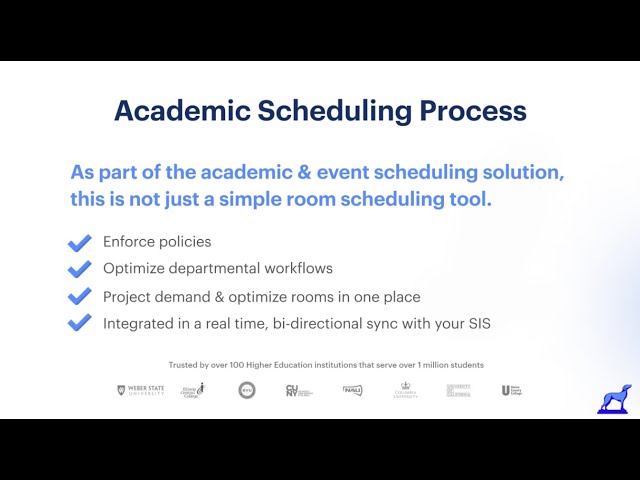 The Academic Scheduling Process | Coursedog