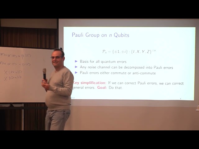Intro to QECC | Amnon Ta-Shma