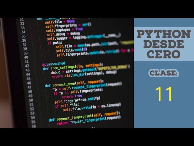 11.4: Método iniciador y SELF || Python desde cero