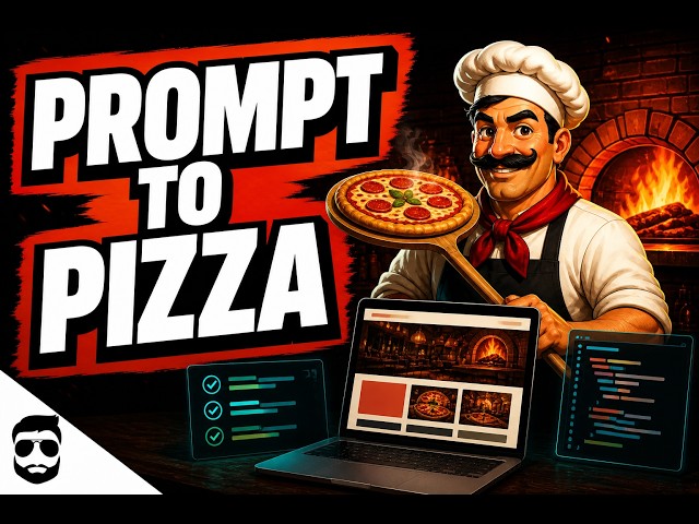 I Built and Deployed a Whole Pizzeria Website From One Prompt: Next.js to Netlify