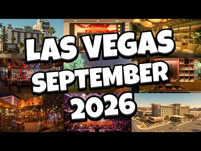 Las Vegas Will Never Be The Same! (September 2026 News Update)