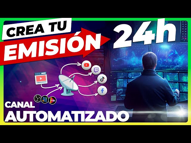 🟥Cómo crear un CANAL AUTOMATIZADO 24H en YOUTUBE con SWIFTSTREAM | Alternativa GRATIS a StreamYard