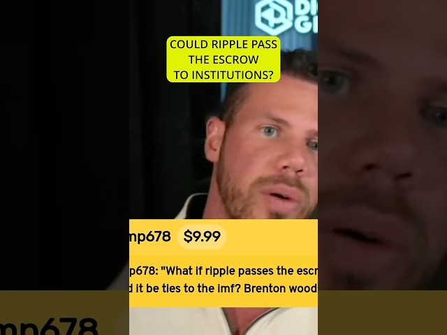 Could Ripple Pass the Escrow to Institutions?