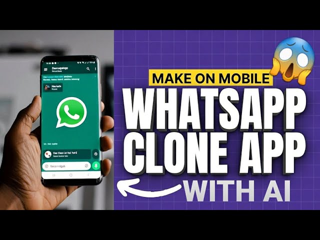 I make WhatsApp application with AI !😱| আমি AI দিয়ে whatsapp করলাম