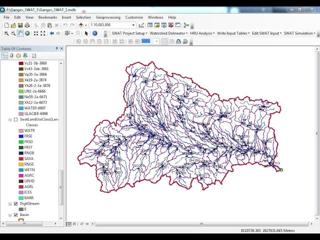Watersheds Delineation using ArcSWAT || ArcSWAT Tutorial || Video-1