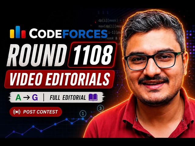 Codeforces Round 1123 | Video Editorial