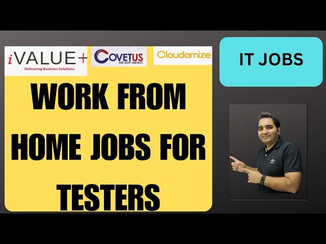 WFH Testing Jobs | Manual Testing| QA Jobs| Rd Automation Learning