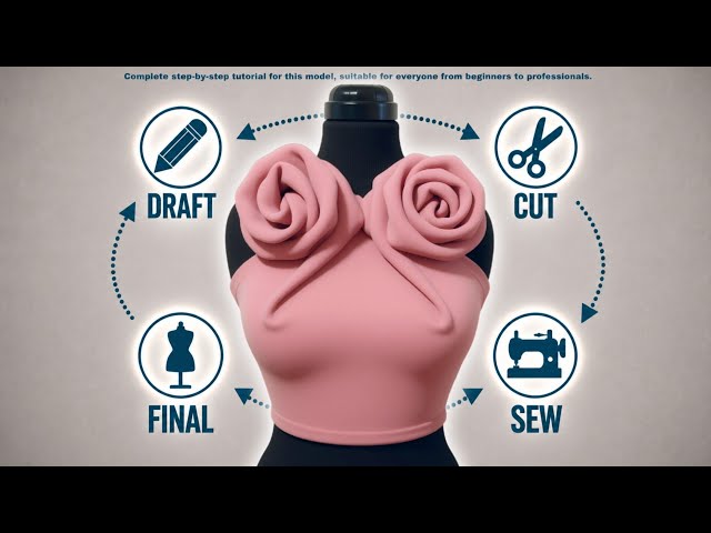 Pattern Making • Cutting • Sewing | Complete Garment Tutorial | All Levels