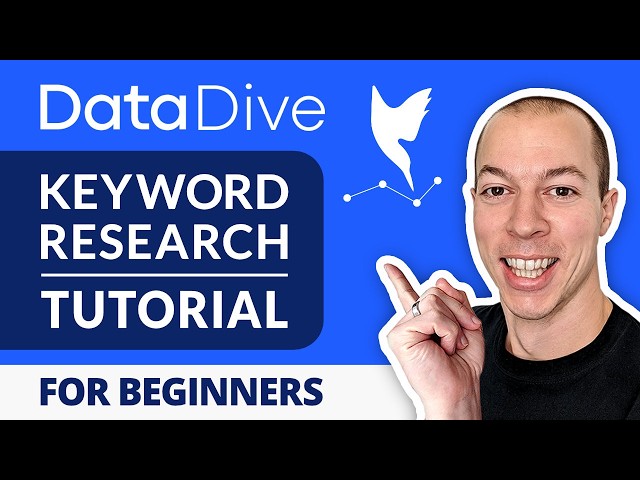 How To Do Amazon Keyword Research Using Data Dive | FULL TUTORIAL 2026