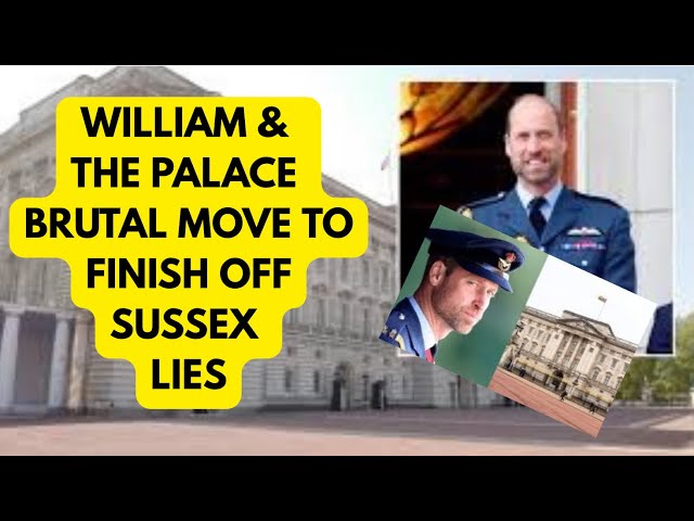 PALACE & WILLIAM SET TO ROCK SUSSEXES WORLD - LATEST #royal #meghan #princeharry