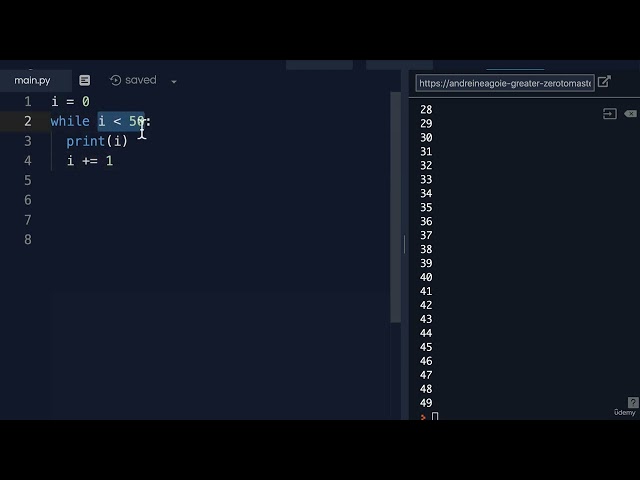 While Loops                             #python  #forloops  #pythonprogramming  #coding #programming