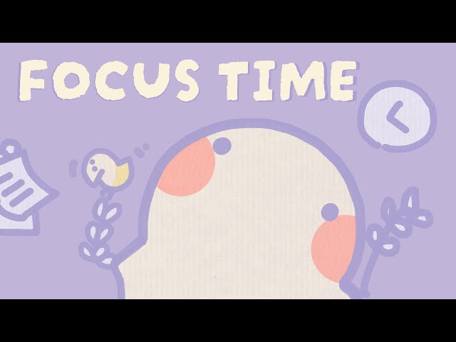 3 HR Pomodoro (50/10) | Deep Work | Purple Version