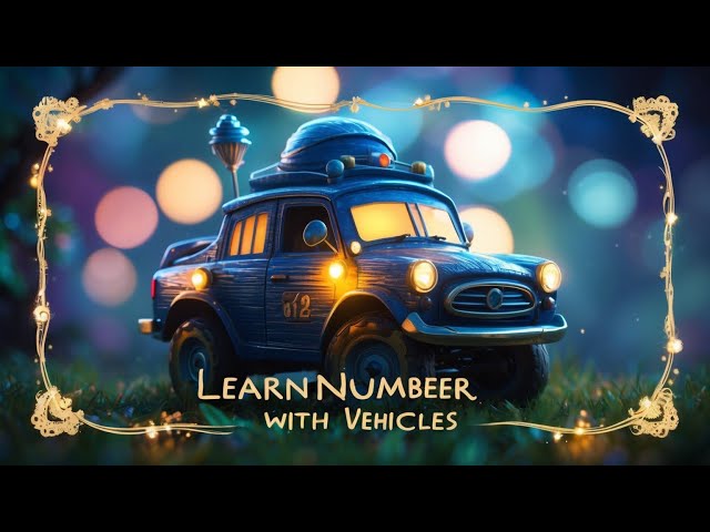 Learn Numbers with Beep the Blue Car: A Magical Counting Adventure for Kids!
