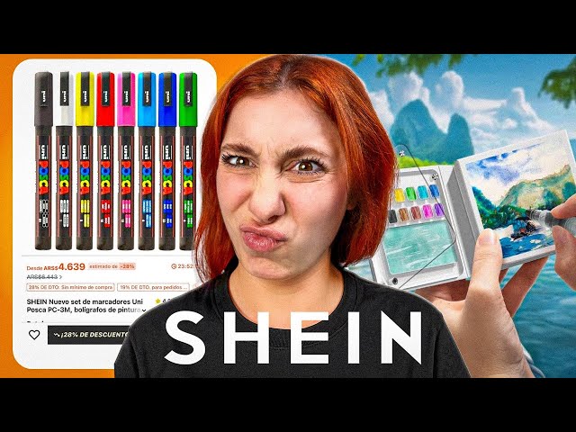 Compré productos de ARTE Y DIY en SHEIN para que vos no tengas que hacerlo