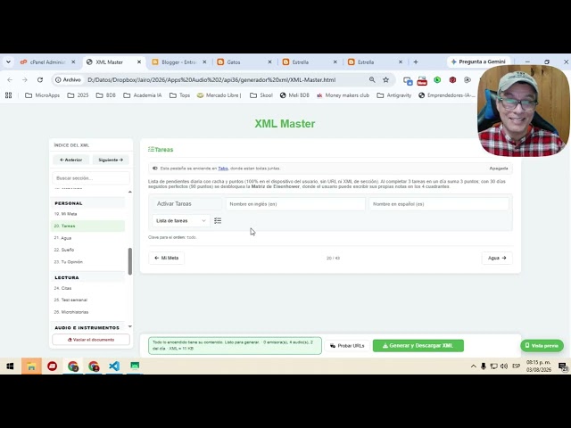20. Tareas desde el XML Master - Código de Android Studio My Radio Propósito