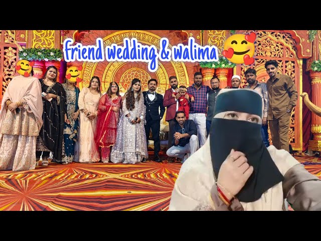 Friend wedding £ walima 🥰 #viralvideo #vlog #trending #wedding #friends #function #enjoy #youtube