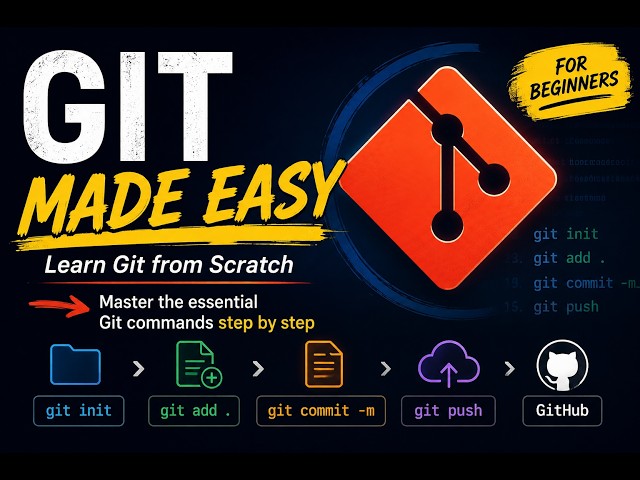 Git Made Easy: A Beginner’s Guide to Git & Essential Commands