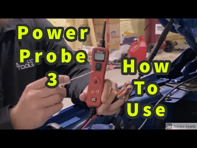 Understanding the Power Probe 3 - How to Basic Functions