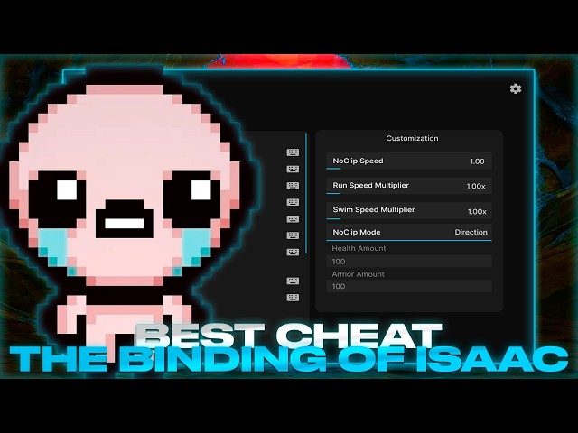 ^Updated^ The Binding of Isaac Rebirth - Best Cheat | Divine Cheat The Bind | Many Functions | FREE