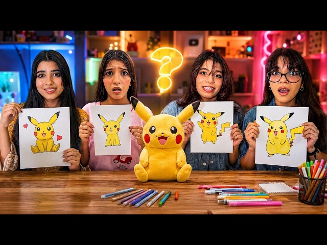 WHO draws IT BETTER TAKE the PRIZE challenge 😱🏆 Day 92/100
