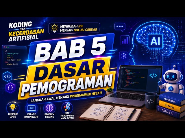💻 Belajar Dasar Pemrograman AI | Bab 5 Mudah Dipahami