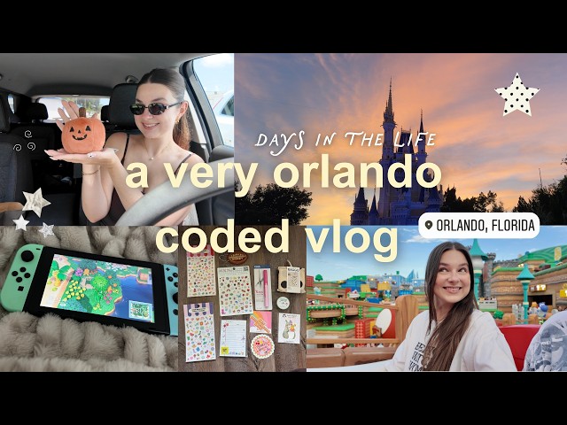 orlando days in the life: disney, epic universe, shopping local, + Atolea jewelry haul ✨