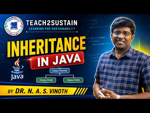 Inheritance in Java | Types of Inheritance with Examples | Programming | Dr. N. A. S. Vinoth