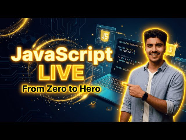 JavaScript First Class 🔥 Introduction & History | Learn JavaScript From Zero to Hero (Hindi/Urdu)
