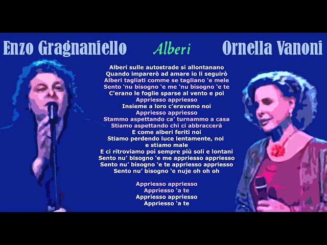 Enzo Gragnaniello & Ornella Vanoni - Alberi {CON TESTO}