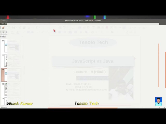 JavaScript Tutorial #9 JavaScript vs Java || Hindi