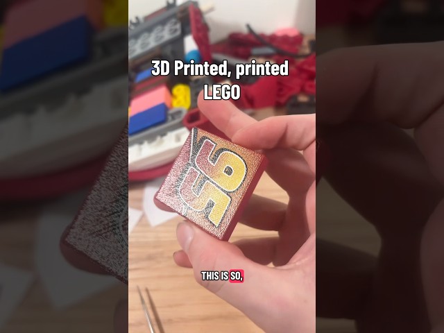 Printed LEGO AT HOME - 3D Printed printed LEGO
