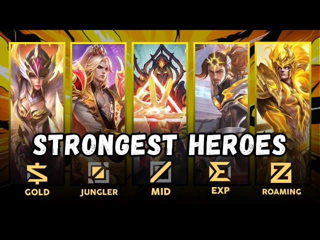 Top 5 Strongest Heroes for EVERY ROLE in MLBB! (2026 META Guide) Updated