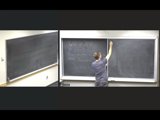 Discrete Optimization Lecture 14: List Colouring