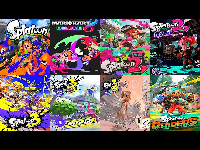 The Evolution of SPLATOON Games (2015-2026)