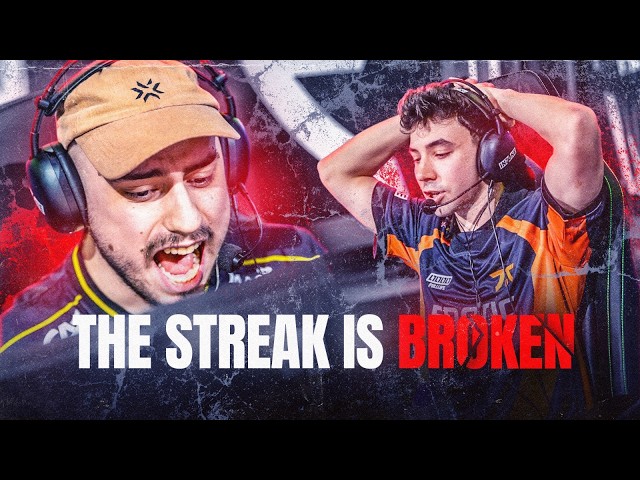 The Comms When The Streak Finally Broke... (Voice Comms vs Vitality)
