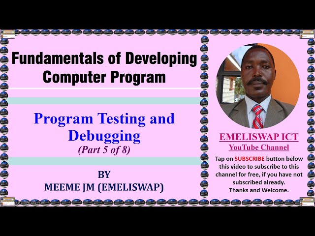 Program Testing and Debugging